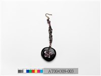 藏品(琉璃珠工藝：蝶舞（組）－耳飾（2006）)的圖片